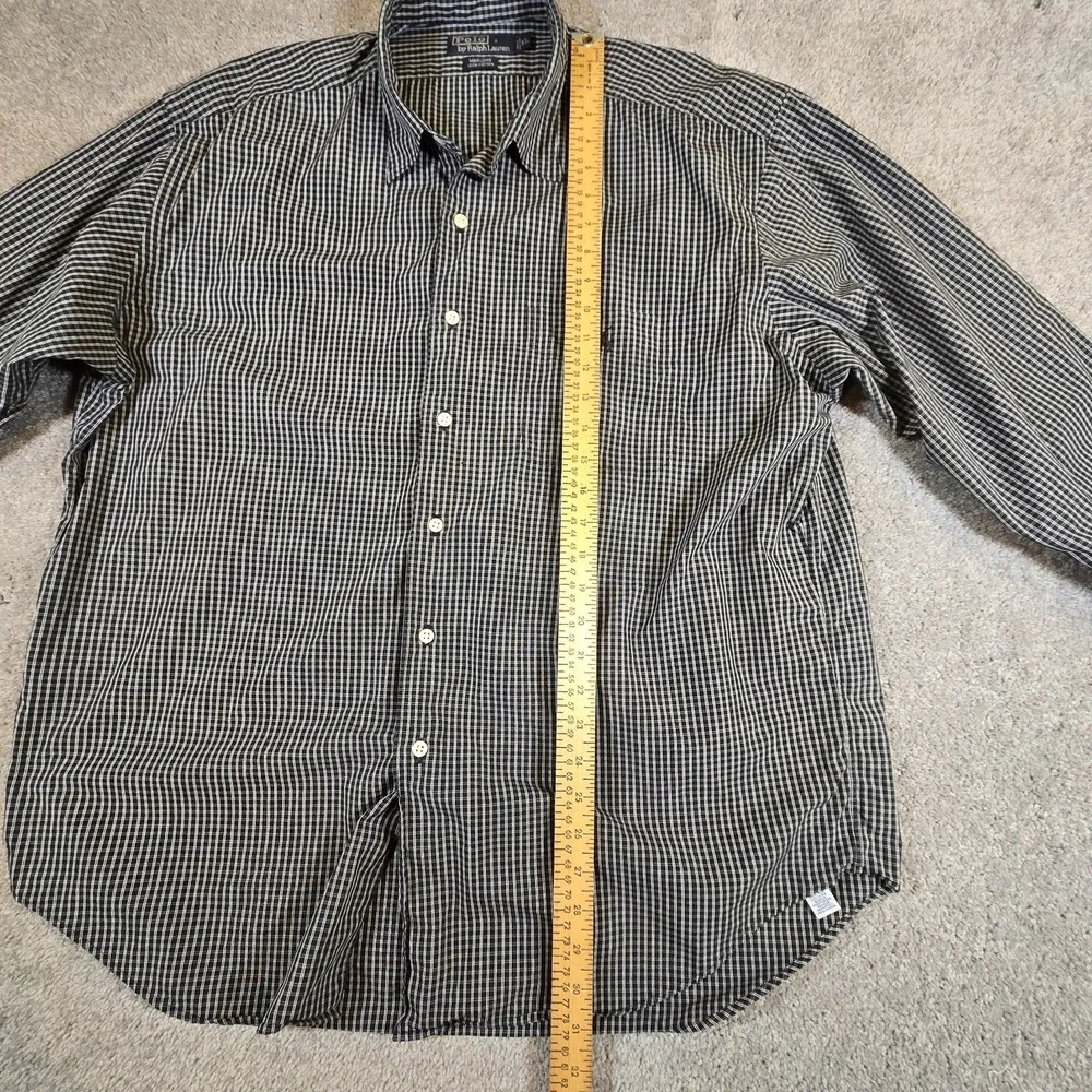 Polo Ralph Lauren Marlowe Long Sleeve Button‎ Down 100% Cotton Pony Logo Size XL